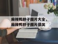 麻辣鸭脖子图片大全，麻辣鸭脖子图片搞笑
