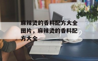 麻辣烫的香料配方大全图片，麻辣烫的香料配方大全
