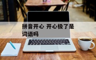 拼音开心 开心极了是词语吗