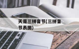 天是三拼音节(三拼音节表图)