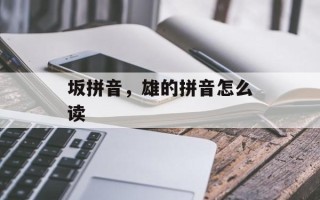 坂拼音，雄的拼音怎么读
