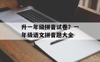 升一年级拼音试卷？一年级语文拼音题大全