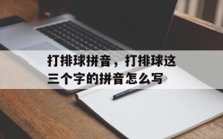打排球拼音，打排球这三个字的拼音怎么写