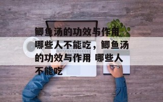 鲫鱼汤的功效与作用 哪些人不能吃，鲫鱼汤的功效与作用 哪些人不能吃
