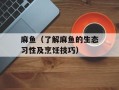 麻鱼（了解麻鱼的生态习性及烹饪技巧）