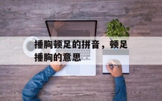 捶胸顿足的拼音，顿足捶胸的意思