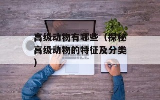 高级动物有哪些（探秘高级动物的特征及分类）
