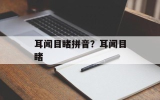 耳闻目睹拼音？耳闻目睹