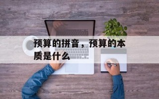预算的拼音，预算的本质是什么