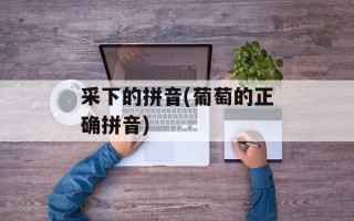采下的拼音(葡萄的正确拼音)