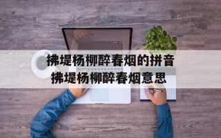 拂堤杨柳醉春烟的拼音 拂堤杨柳醉春烟意思