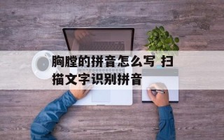 胸膛的拼音怎么写 扫描文字识别拼音