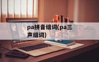 pa拼音组词(pa三声组词)