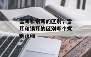 雪耳和银耳的区别，雪耳和银耳的区别哪个煮糖水稠