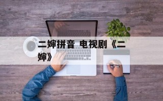二婶拼音 电视剧《二婶》
