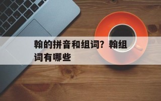 翰的拼音和组词？翰组词有哪些
