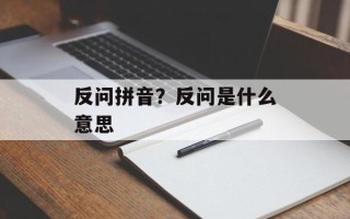 反问拼音？反问是什么意思