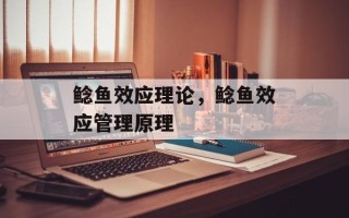 鲶鱼效应理论，鲶鱼效应管理原理