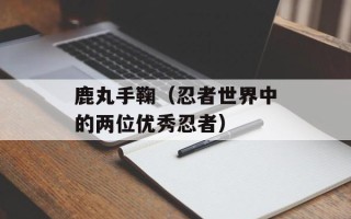 鹿丸手鞠（忍者世界中的两位优秀忍者）