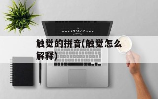 触觉的拼音(触觉怎么解释)