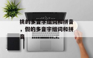 挑的多音字组词和拼音，假的多音字组词和拼音