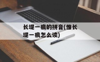长堤一痕的拼音(惟长堤一痕怎么读)