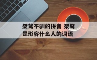 桀骜不驯的拼音 桀骜是形容什么人的词语