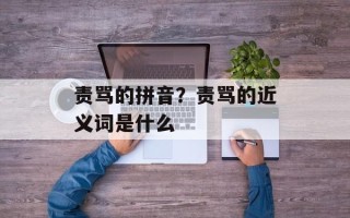 责骂的拼音？责骂的近义词是什么