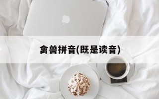 禽兽拼音(既是读音)