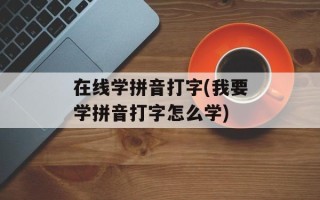 在线学拼音打字(我要学拼音打字怎么学)