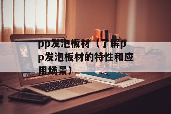 pp发泡板材（了解pp发泡板材的特性和应用场景）-第1张图片-